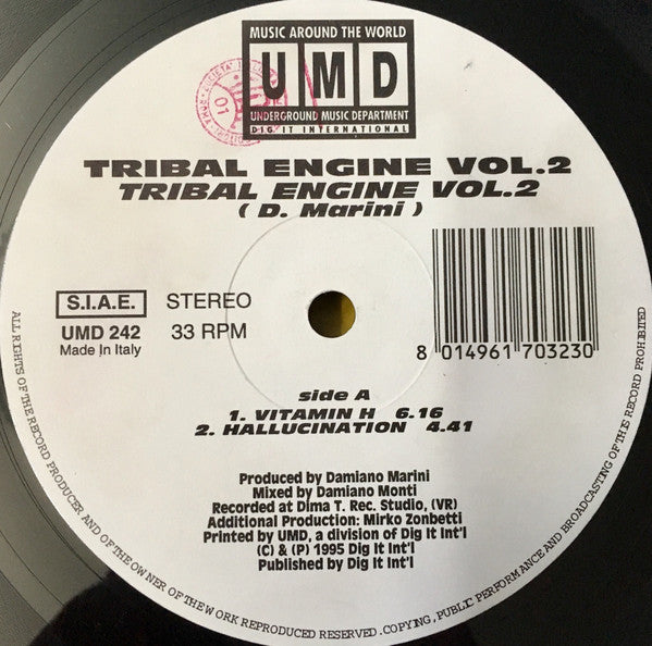 Damiano Marini : Tribal Engine Vol.2 (12