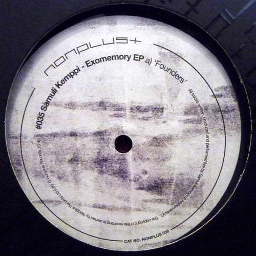 Samuli Kemppi : Exomemory EP (12