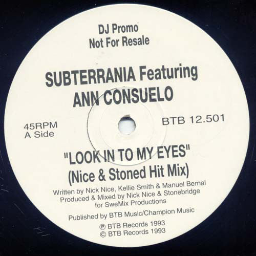 Subterrania Featuring Ann Consuelo : Look Into My Eyes (2x12