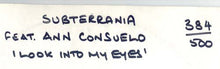 Load image into Gallery viewer, Subterrania Featuring Ann Consuelo : Look Into My Eyes (2x12&quot;, Ltd, Promo)
