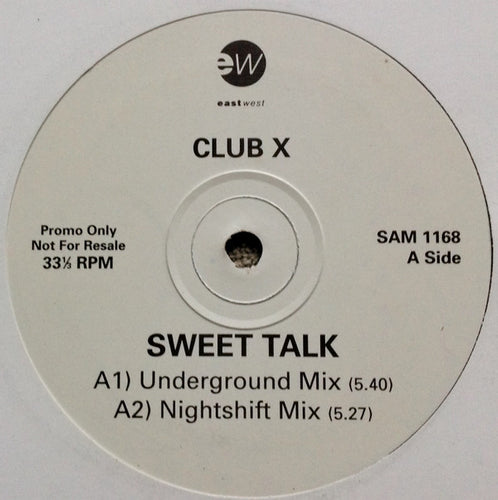 Club X (2) : Sweet Talk (12