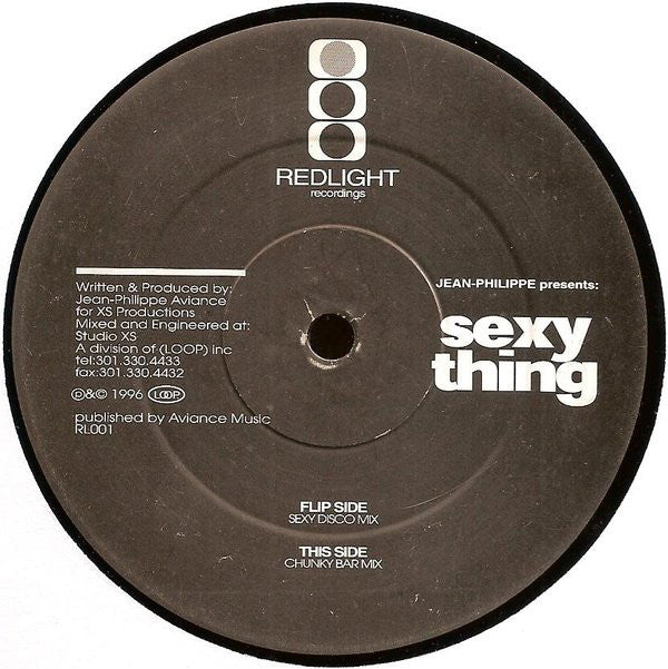 Jean-Philippe* : Sexy Thing (12