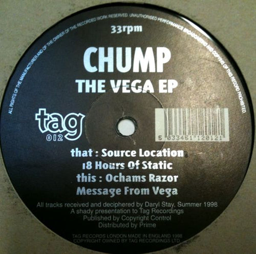 Chump : The Vega EP (12