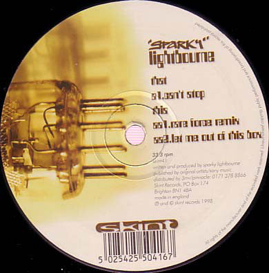 Sparky Lightbourne : Can't Stop (12
