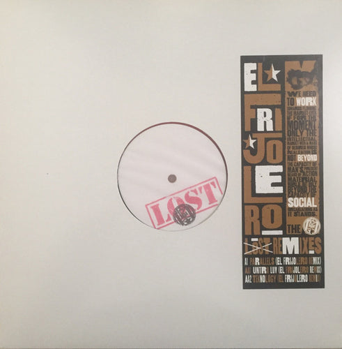 El Frijolero : Lost Remixes (12