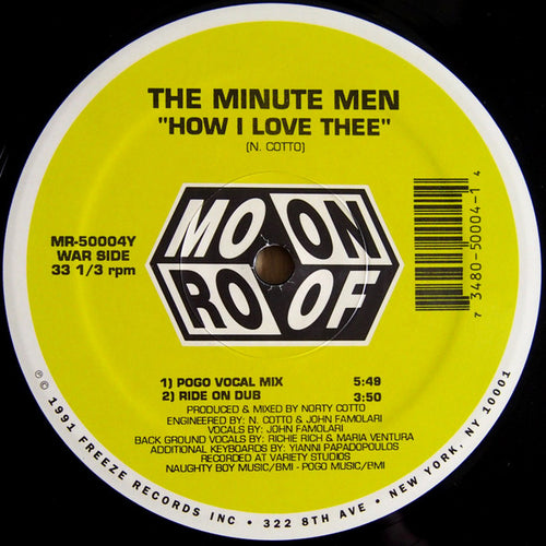The Minute Men* : All My Friends / How I Love Thee (12