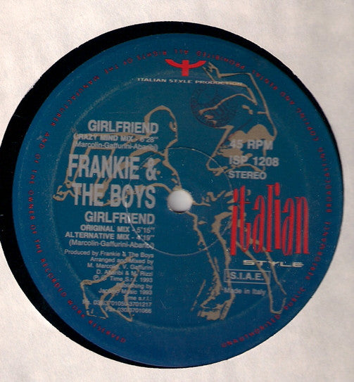 Frankie & The Boys : Girlfriend (12