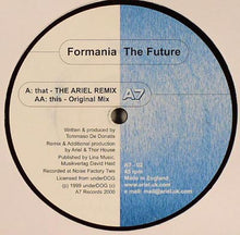 Load image into Gallery viewer, Formania : The Future (12&quot;)
