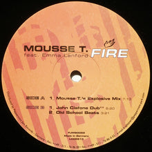 Load image into Gallery viewer, Mousse T. Feat. Emma Lanford : Fire (2x12&quot;)
