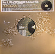 Load image into Gallery viewer, Raul Rincon &amp; Coronabros Featuring Jannet De Lara : La Verdad (12&quot;)
